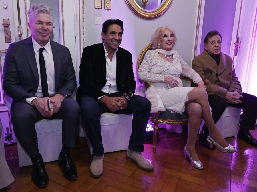 Mirtha Legrand en la celebración de Claudio Cosano / Créditos: Gentileza Atelier Claudio Cosano
