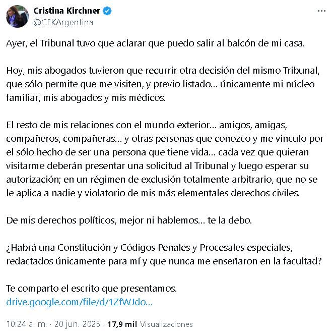 Tuit CFK