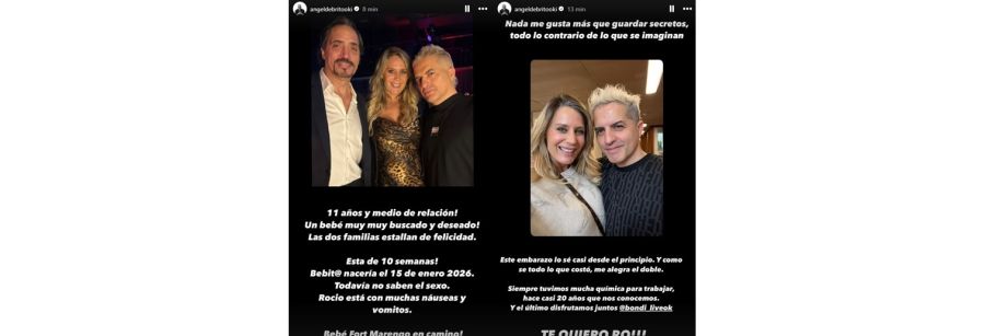 Rocío Marengo está embarazada
