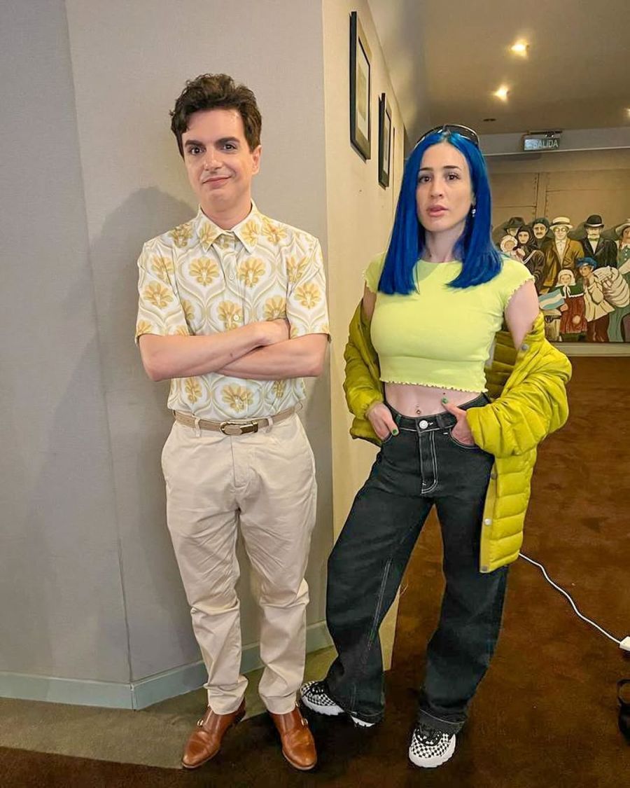 Cintia Bustamante y Ale Sergi