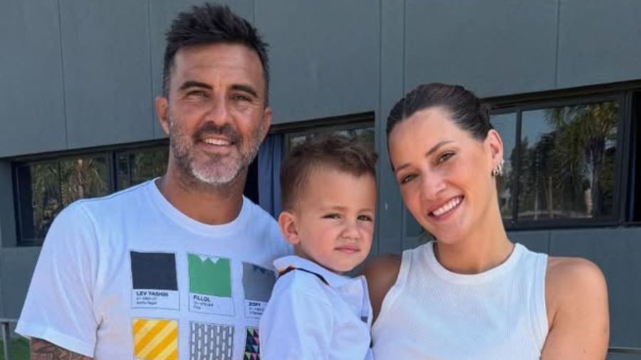 Mica Viciconte, Luca y Fabián Cubero