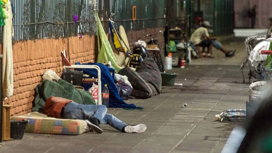 Gente en situación de calle