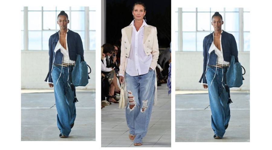 Jeans que se arrastran