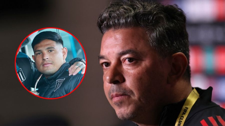 Marcelo Gallardo y Maxi Salas
