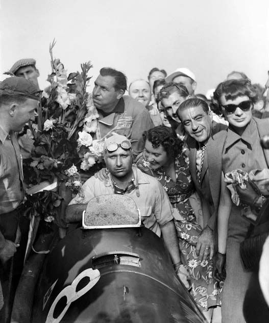 Primer título de Fangio en F1