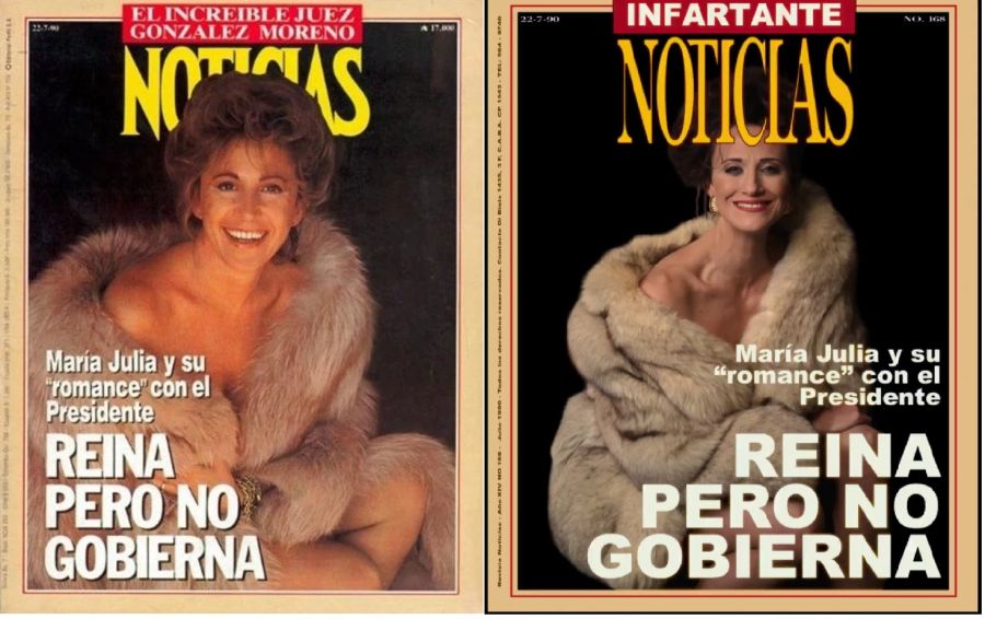 Tapa NOTICIAS Maria Julia