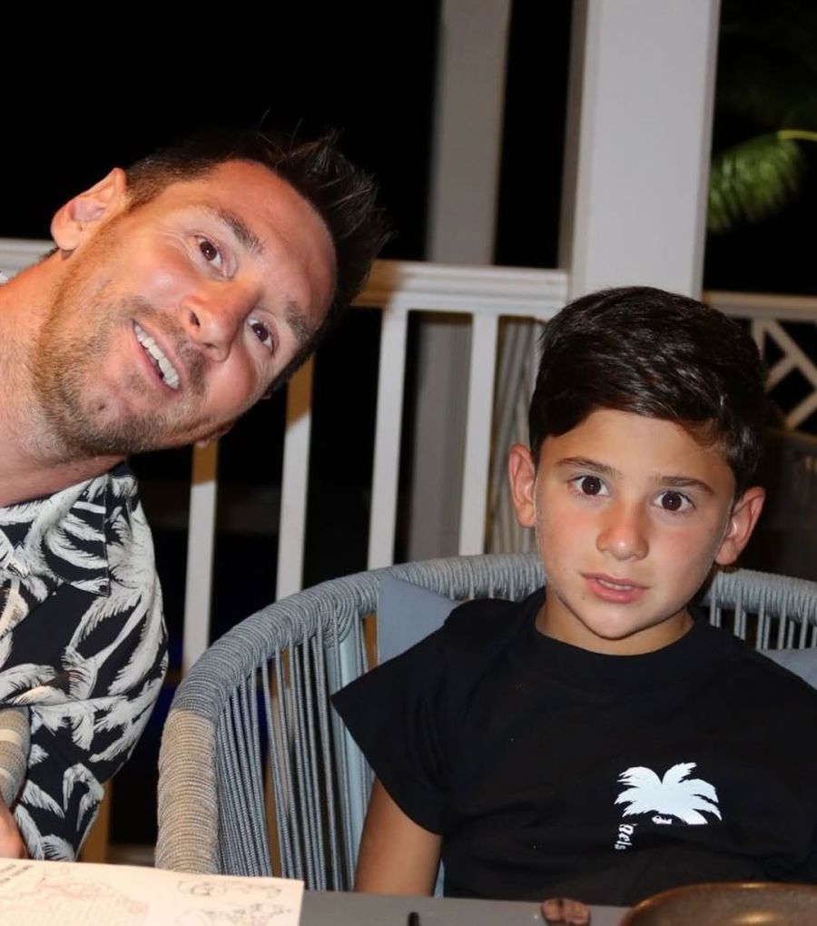 Antonela Roccuzzo y Lionel Messi