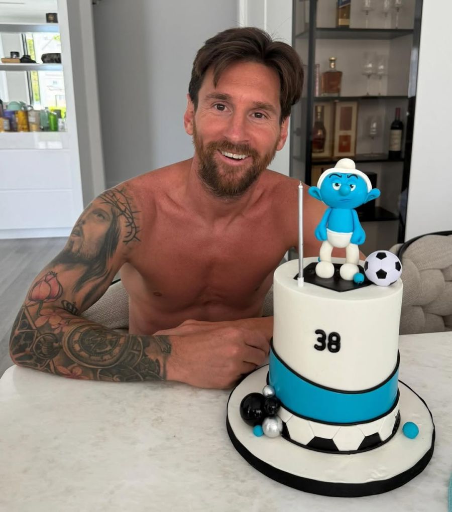 Antonela Roccuzzo y Lionel Messi