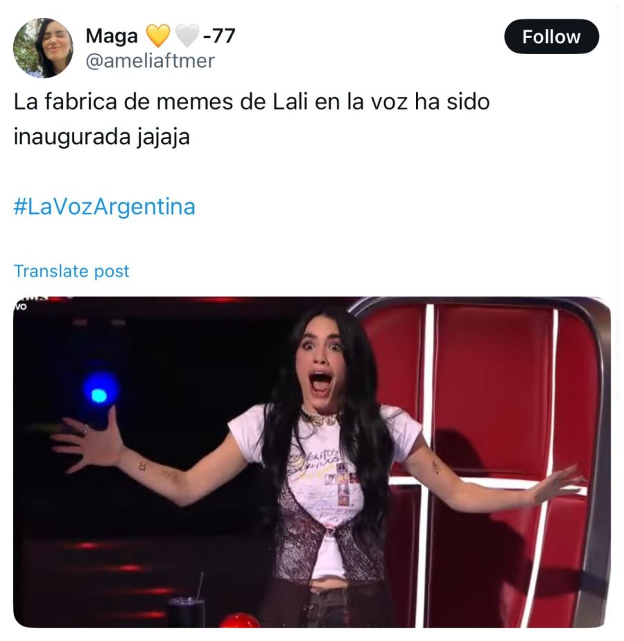 La Voz Argentina, Miranda, Lali Espósito, Nicolás Occhiato, Soledad Pastorutti, Luck Ra