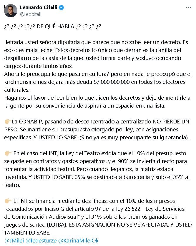 Tuit Leonardo Cifelli