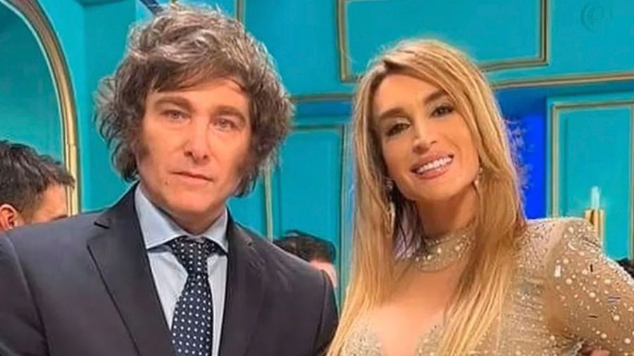 Fátima Florez y Javier Milei