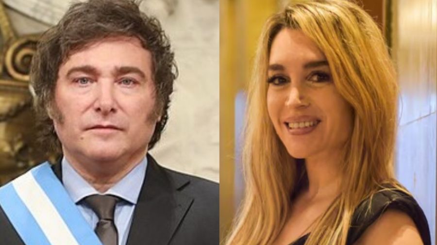 Javier Milei y Fátima Florez