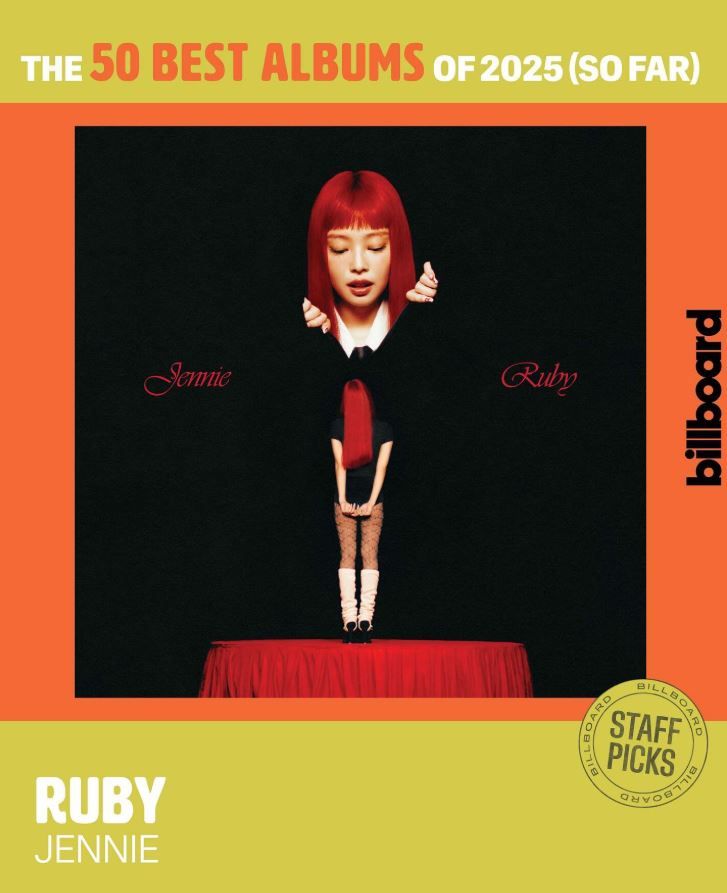Ruby de Jennie mejor album Billboard