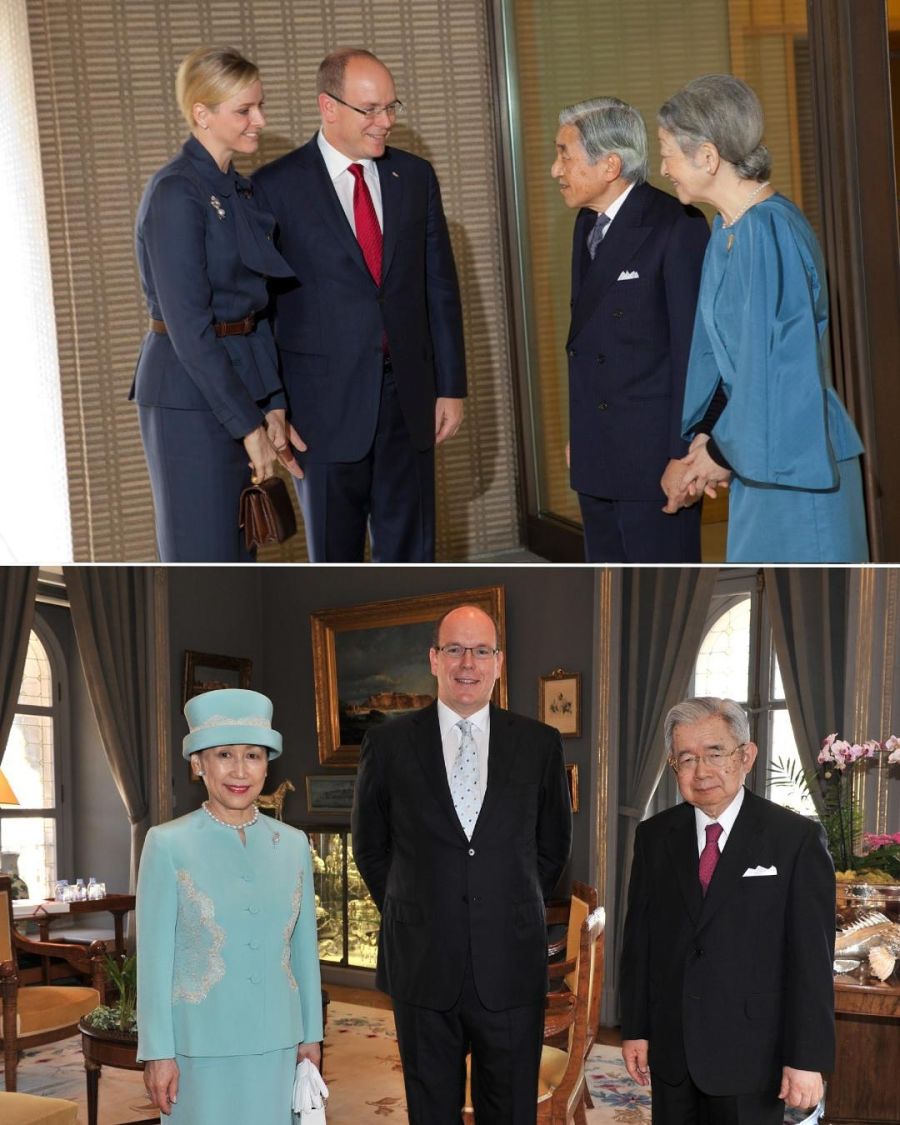 Charlene de Mónaco, Alberto de Mónaco, Jacques de Mónaco, Gabriella de Mónaco