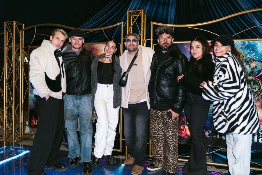 El look de los famosos para una noche de circo / Créditos: Joynix Media