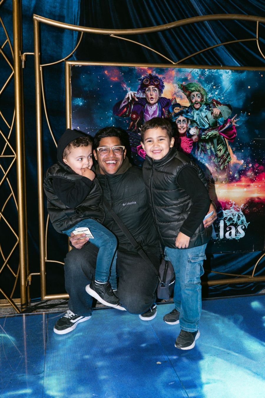 El look de los famosos para una noche de circo / Créditos: Joynix Media