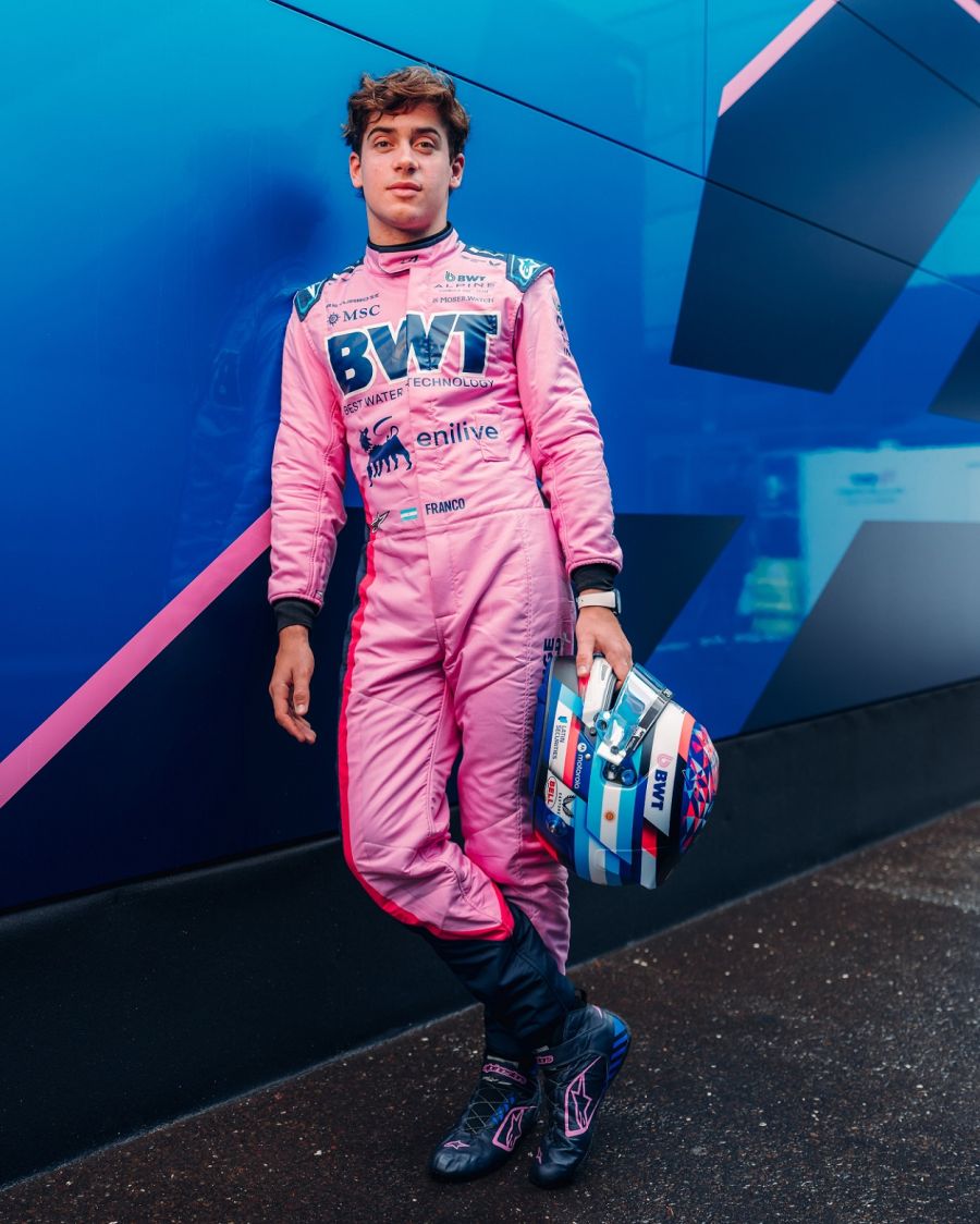 Franco Colapinto nuevo momo