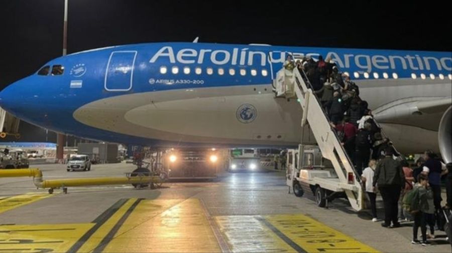 Operativo para repatriar argentinos de Israel