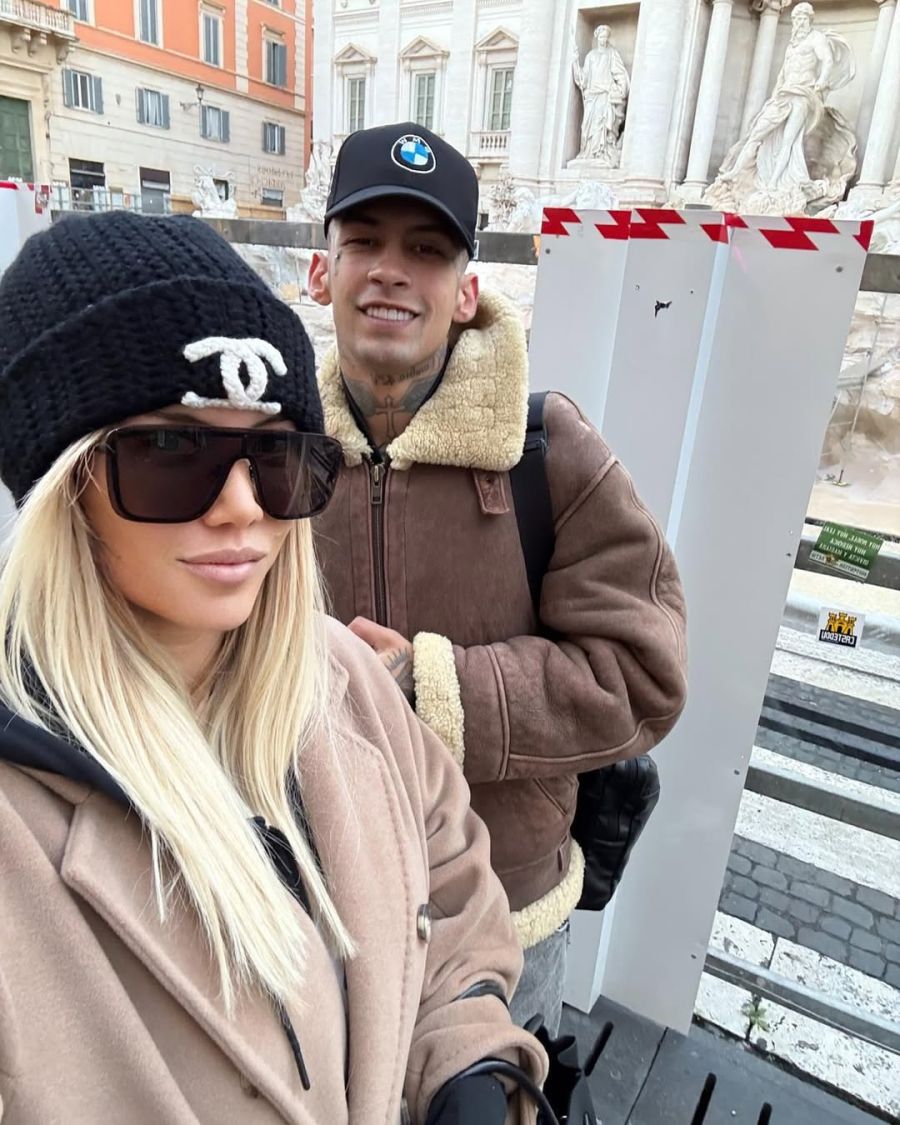 Wanda Nara y L-Gante