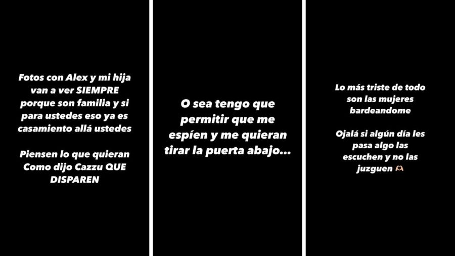 Alex Caniggia, Melody Luz, Santiago del Azar