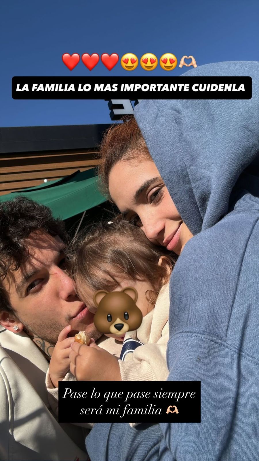 Alex Caniggia, Melody Luz, Santiago del Azar