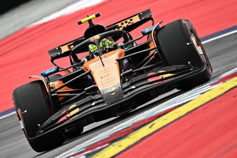 Lando Norris en Austria
