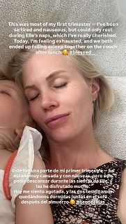 Maxi López y Daniela Christiansson