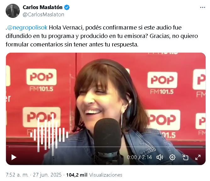 Tuit Carlos Maslatón