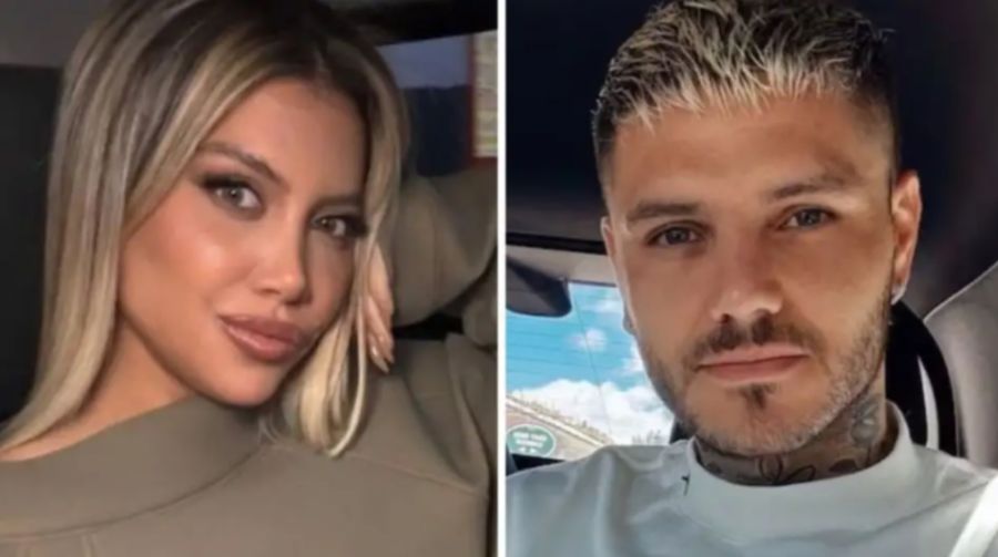 Wanda Nara y Mauro Icardi