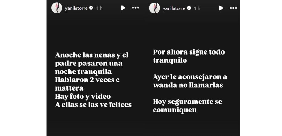 La noche de las hijas de Wanda Nara con Mauro Icardi