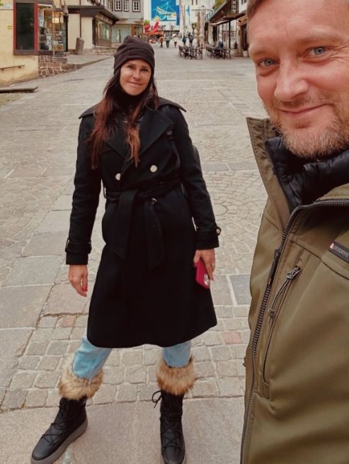 Carolina Baldini y Pablo Pereyra