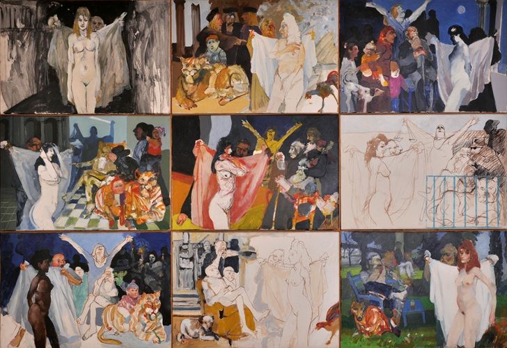 La verdad desnuda, de Carlos Alonso. 