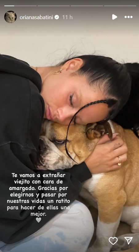 El difícil y doloroso momento de Oriana Sabatini: 