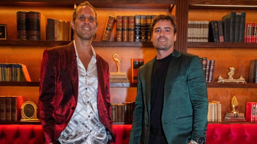 Ezequiel Pereira y Sebas Schkair, fundadores de Presidente BAR