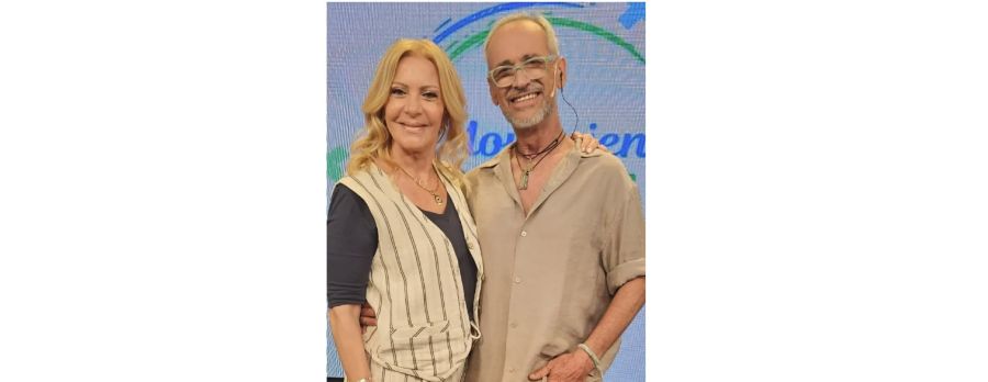 Daniel Meaglia junto a Susana Roccasalvo