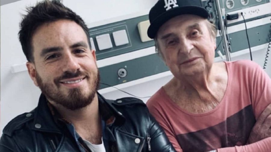 Federico Bal junto a su padre Santiago