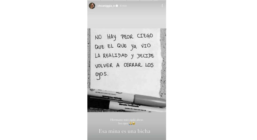 Charlotte Caniggia advirtió a Alex Caniggia sobre Melody Luz