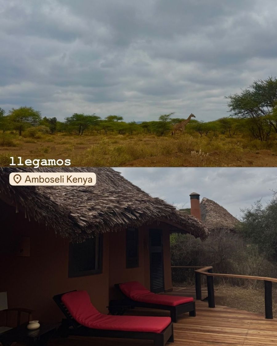 Las vacaciones de Carlos Tévez y su familia en África
