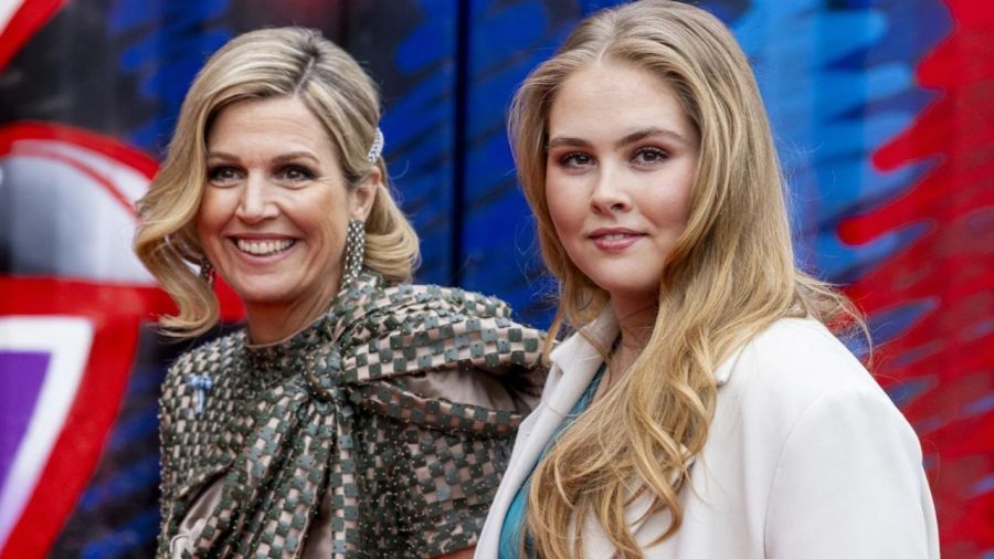 Máxima Zorreguieta y la princesa Amalia