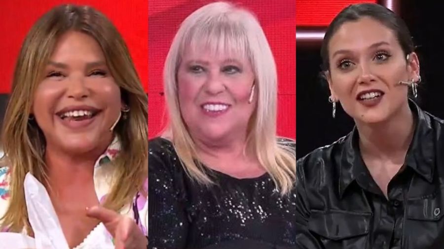 Nazarena Vélez, Laura Ubfal y Barbie Vélez