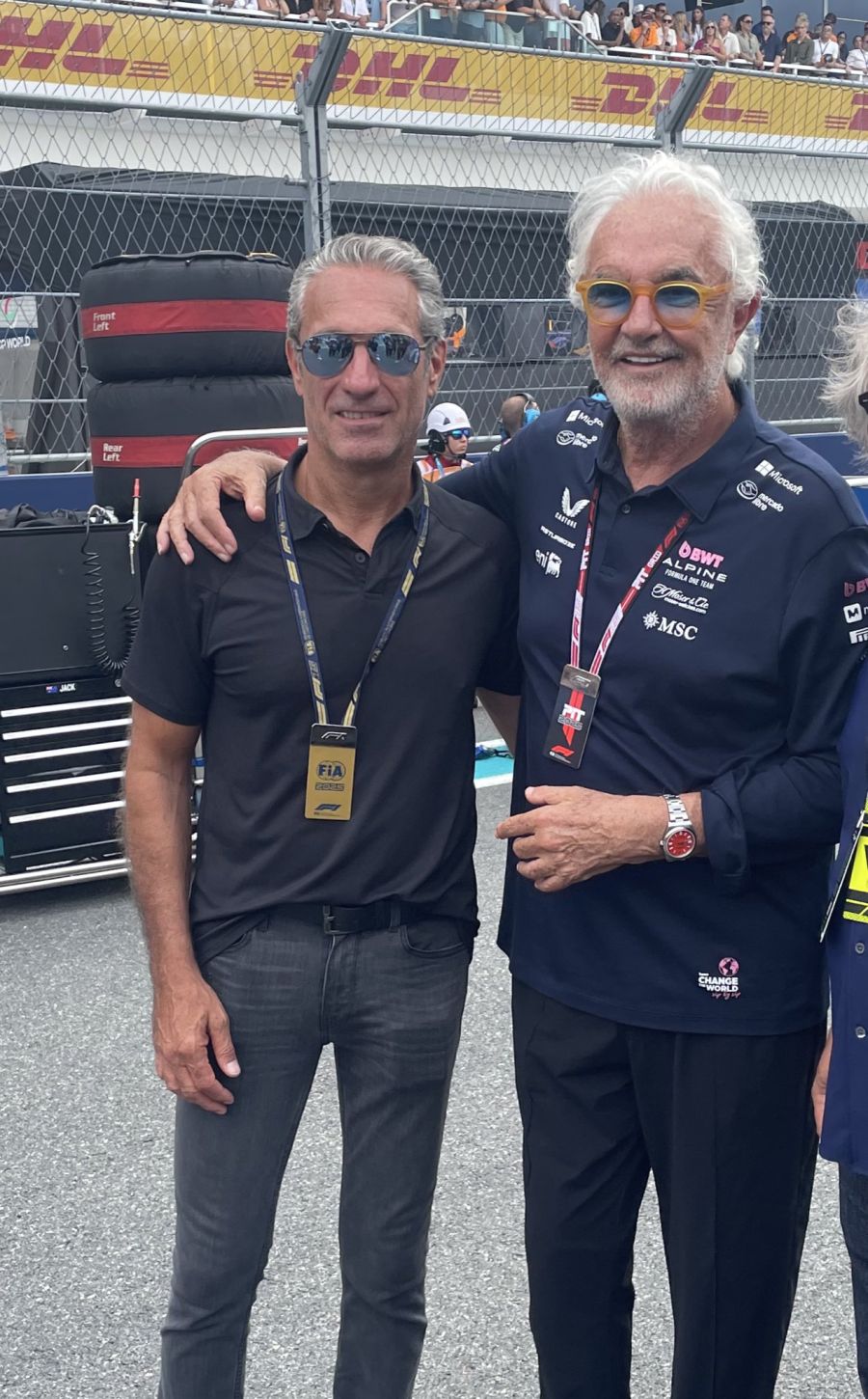 Carlos Slim y Briatore