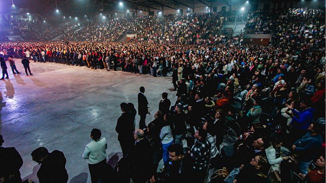 La recién inaugurada Iglesia Portal del Cielo