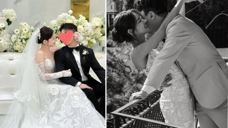 Yuna y su esposo Kang Jung Hoon