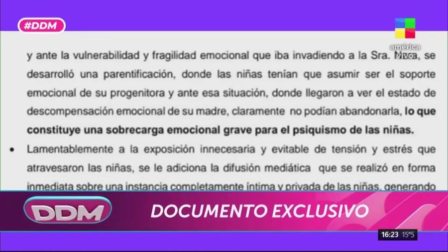 Comunicado del Ministerio Público Tutelar sobre Wanda Nara y Mauro Icardi 1