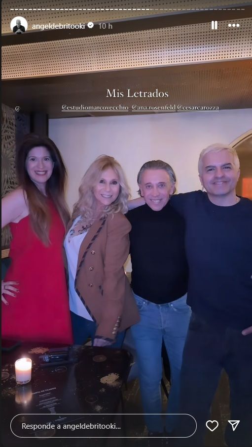 El cumpleaños de Ángel de Brito