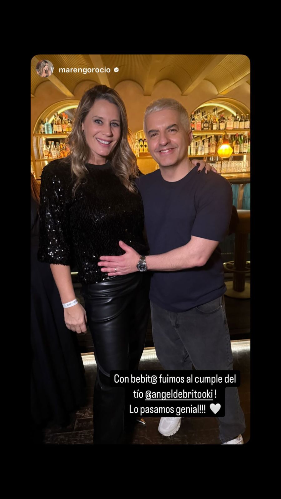 El cumpleaños de Ángel de Brito