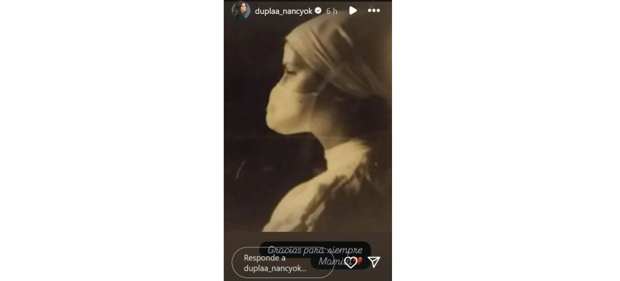 La despedida de Nancy Dupláa de su madre