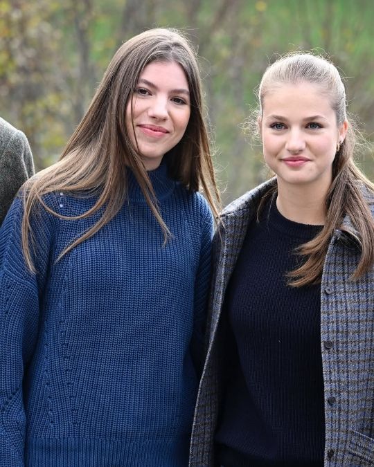 La princesa Leonor y la infanta Sofía