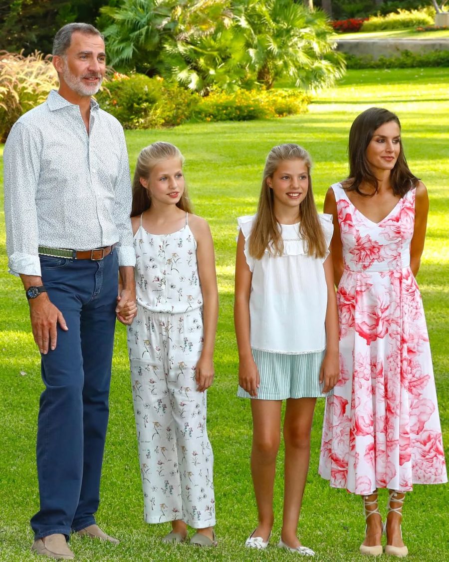 La princesa Leonor y la infanta Sofía