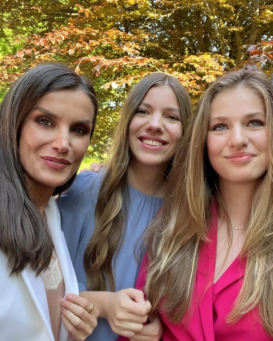 La princesa Leonor y la infanta Sofía